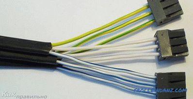 Cómo conectar los cables en la caja de conexiones.