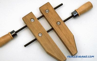 Pinzas de madera de bricolaje: herramientas, proceso tecnológico.