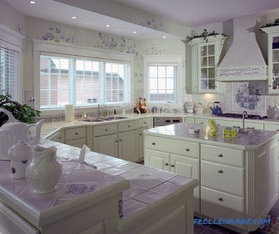 Cocina blanca en un interior - 41 fotos idea de un interior de una cocina en color blanco clásico