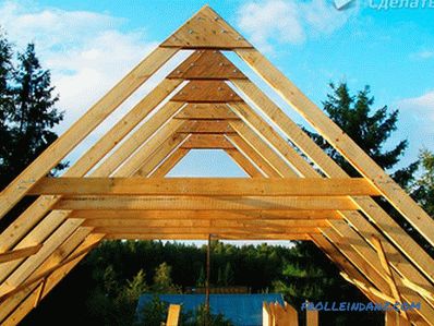 Techo a dos aguas hágalo usted mismo: montaje de un tejado a dos aguas + foto