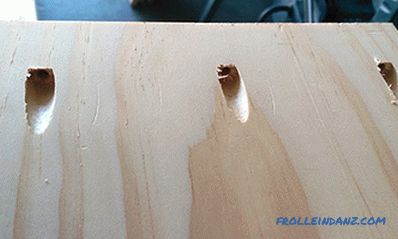 Cómo hacer una cama con tus propias manos de madera.