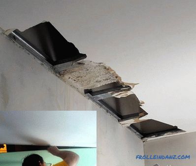 Reparación de techos de yeso - técnica de reparación de techos de yeso