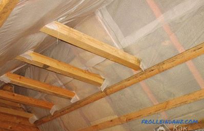 Cómo aislar el techo desde el interior - tecnología de aislamiento del techo