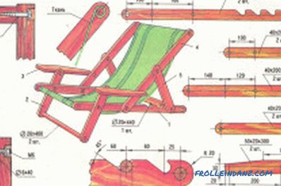Chaise longue de madera DIY: diseño plegable para la relajación