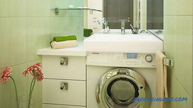 Lavabo sobre lavadora: cómo elegir e instalar