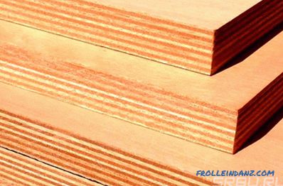 Grados de madera contrachapada, tamaños de hoja, tipos y tipos de marcas.