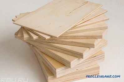 Grados de madera contrachapada, tamaños de hoja, tipos y tipos de marcas.