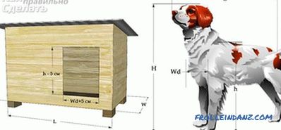 Caja para perros con sus propias manos: montaje, dibujos, medidas.
