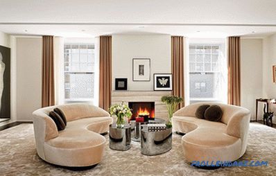 Diseño de sala de estar con chimenea - 47 interiores e ideas para fotos