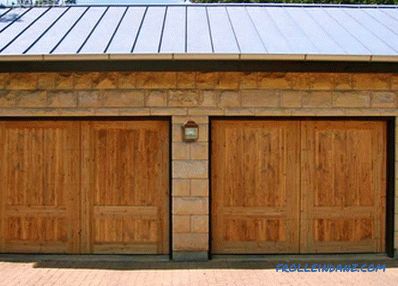 Puertas de garaje "hágalo usted mismo" - instalación de puertas de garaje