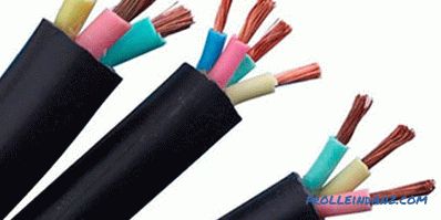 Tipos de cables y alambres - su propósito y características