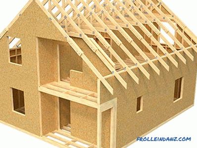 Casa de madera o marco