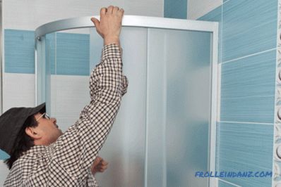 Instalación de una cabina de ducha usted mismo - instrucciones detalladas + fotos
