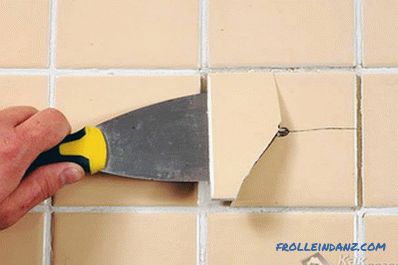 Como remover los azulejos de la pared.
