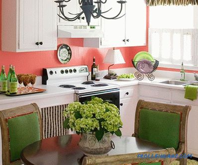 Cómo hacer una combinación de colores en el interior de la cocina + 21 muestra de foto