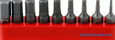 Brocas para destornillador - Clasificación, tipos, aplicaciones, tamaños