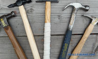 Tipos de martillos, su finalidad y aplicación.