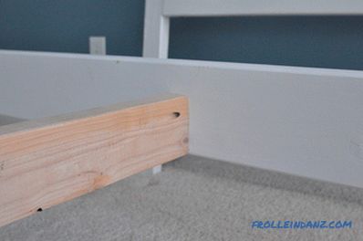 Cómo hacer un marco de cama con tus propias manos de madera.