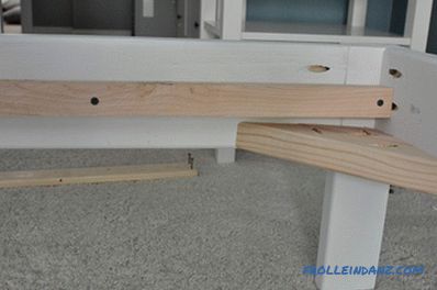 Cómo hacer un marco de cama con tus propias manos de madera.