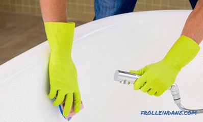 Cómo lavar un baño de acrílico: consejos para el lavado con herramientas y herramientas especiales + Video