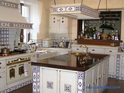 Diseño de interiores de cocina de estilo provenzal: secretos e ideas fotográficas