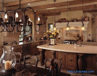 Diseño de interiores de cocina de estilo provenzal: secretos e ideas fotográficas