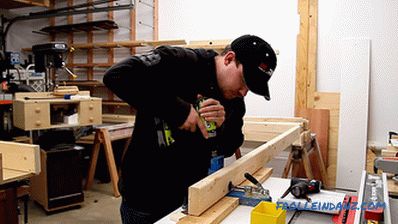 Cómo hacer una litera con manos con madera + Foto