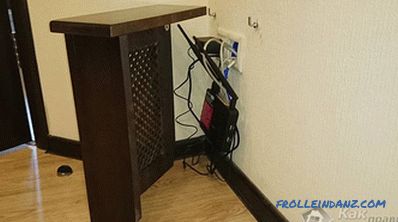 Cómo ocultar los cables en el apartamento.