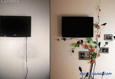 Cómo ocultar los cables en el apartamento.