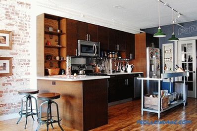 Cocina tipo loft - 100 ideas interiores con fotos