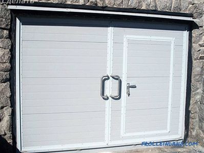 Puertas de hierro de bricolaje: cómo hacer puertas de garaje (+ diagramas, fotos)