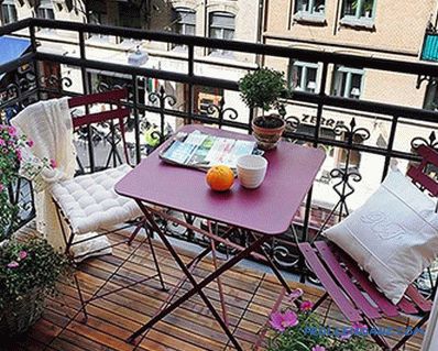Cómo hacer un apartamento con balcón con tus propias manos (dentro y fuera) + foto