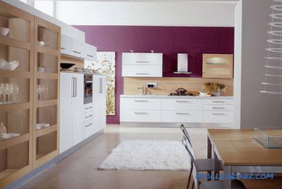 Color violeta en el interior y su combinación con otros colores + ejemplos de fotos.