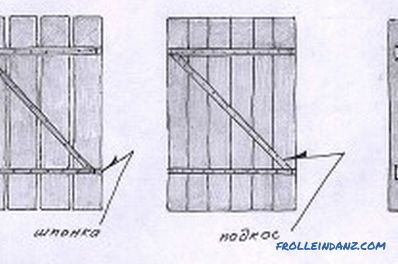 Puertas de entrada de madera de bricolaje: cómo hacer.