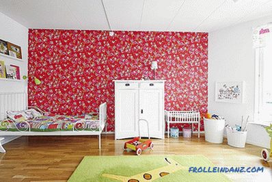 Habitación infantil en estilo escandinavo.