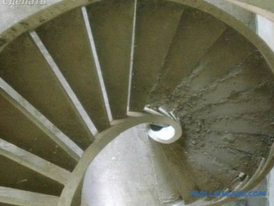 Escalera de concreto DIY