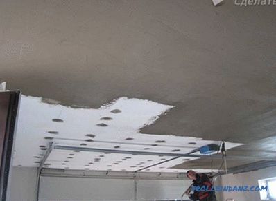 Cómo aislar el techo en el garaje.