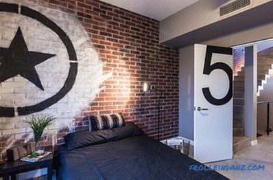 Dormitorio tipo loft - 52 ejemplos de interiores
