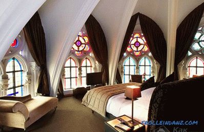 Estilo gótico en el interior - Gótico en el interior (+ fotos)