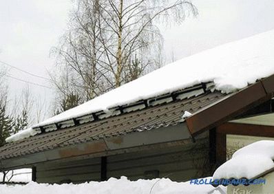 Cómo instalar protectores de nieve - instalación de protectores de nieve en el techo