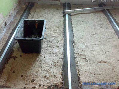Cómo nivelar un suelo desigual - un acoplador de suelo