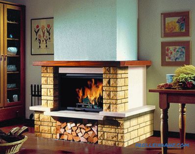 Tipos de chimeneas para casas y apartamentos, cómo elegir.