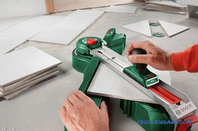 Cómo elegir un cortador de azulejos: las características de los cortadores de azulejos