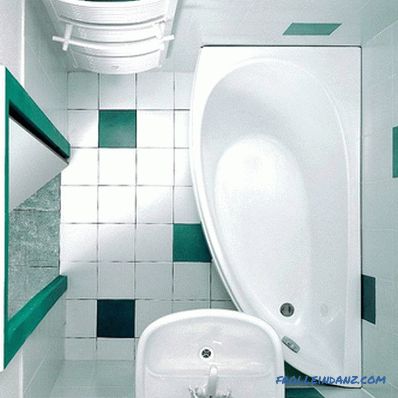 Interior de baño pequeño - diseño de baño