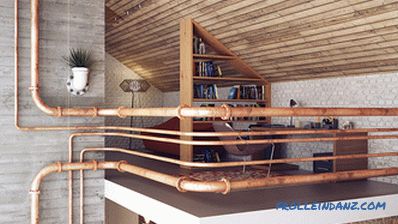 Diseño de interiores estilo loft.
