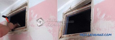 Cómo sellar la ventana entre el baño y la cocina en Khrushchev
