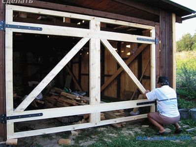 Cómo hacer una puerta de madera - una puerta de madera (+ fotos, diagramas)