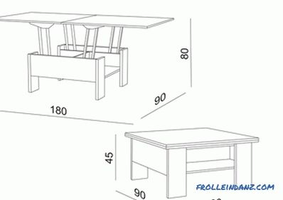 Transformador de mesa hágalo usted mismo - trabajo preparatorio, dibujos (video)